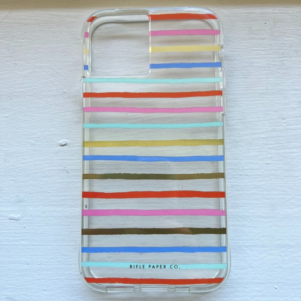 Rifle Paper Co x Casemate Happy Stripes